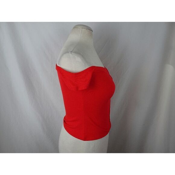 Guess Los Angeles Women Red Top Size S - Picture 2 of 11